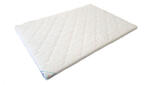 Somnart Topper cu memorie, husa bumbac, detasabila, spalare la 90 C, HypoallergenicMed Somnart, 160x200 cm (TOPP.HYPOMMY.160X200X05)