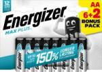 Energizer Max Plus ceruzaelem AA 8db/csomag (NZAXPAA3) (NZAXPAA3)