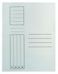 NON Dosar carton standard A4 cu sina, Alb (OA112120)
