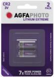 AVIDE Agfaphoto Lithium Fotóelem Cr2 B2/ 1 Db (APCR2B2)