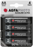 AVIDE Agfaphoto Ultra Alkáli Ceruza Elem Aa B4/ 1 Db (APUAA)