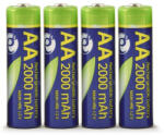 Gembird 2000mAh AA Ni-MH akkumulátor 4db/csomag (EG-BA-AA20R4-01) - pcland