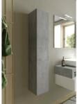 LC Mobili Dulap tip coloana gri LC Mobili Italia Hamburg 138x26 cm (431330-10)