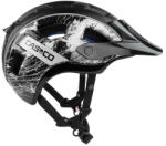 CASCO MTBE 2 kerékpáros sisak - fekete/fehér/ezüst