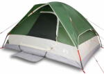 vidaXL 6 személyes zöld vízálló kupolás családi sátor 94781