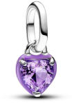 Pandora Pandora ME bíbor csakra szív mini függő charm - 793042C04 (793042C04)