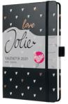 Sigel Naptár, A5, heti, 2025, kemény borító, SIGEL Jolie , Dark love (SIJ5335) - iroda24