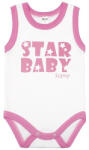 Scamp Ujjatlan baba kombidresz (92) - Star Baby pink