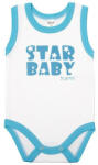 Scamp Ujjatlan baba kombidresz (68) - Star Baby kék - babyshopkaposvar