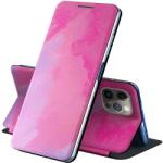Wooze Samsung Galaxy Note 20 / 20 5G SM-N980 / N981, carcasa cu deschidere laterala, suport, proba de vopsea, Wooze Flashy Colors, culoare/roz (108305) (108305) (108305)