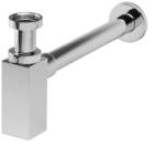 Global Viva VivaStyle QUADRO LUX mosdószifon - króm - szögletes - fém - leeresztő nélkül - Ø 5/4" - Ø 32 mm (31QED002C)