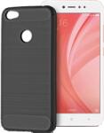 Haffner Husa din spate din silicon Xiaomi Redmi Note 5A/Note 5A Prime - Carbon - negru (PT-4375) (PT-4375)