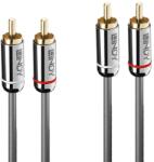 Lindy 35346 аудио кабел 2 м 2 x RCA Антрацит (35346) (35346)