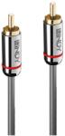 Lindy 35341 аудио кабел 3 м RCA Антрацит (35341) (35341)