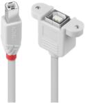 Lindy 31801 USB кабел 1 м USB 2.0 USB B Сив (31801) (31801)