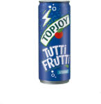 Topjoy Szénsavas Tutti Frutti ízű fémdobozos üdítőital - 330Ml - koffeinzona