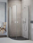 Radaway Essenza PDD íves zuhanykabin 80x100 átlátszó (8013)