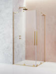 Radaway Furo SL Gold KDD szögletes arany zuhanykabin 110x80 átlátszó (11368)