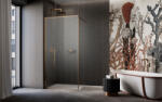 Radaway Modo F II Brushed Copper Walk-in szálcsiszolt réz zuhanyfal 75 átlátszó (12202)