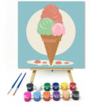  Színes fagyi - gyerek számfestő készlet