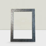 Keretshop 3 cm Mozaikos grafit ezüst 22, 8*33 cm (KS851615)