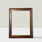 Keretshop 4, 5 cm enyhén domború Sötétbarna 30*40 cm (KS560214)