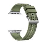 Techsuit Curea pentru Apple Watch 1/2/3/4/5/6/7/8/9/SE/SE 2 (38/40/41mm) - Techsuit Watchband (W051) - Green (KF2320993) - casacuhuse