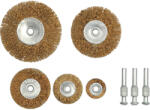  Set de perii rotunde Pin 8 piese 25-75 mm (06990)