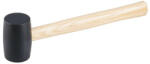  Cioc din cauciuc 400 g maner lemn 55 mm (19251F) Ciocan