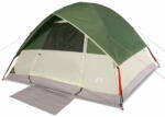 vidaXL 6 személyes zöld vízálló kupolás családi sátor 94703