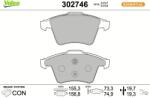 VALEO set placute frana, frana disc VALEO ESSENTIAL 302746 (302746)