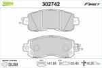 VALEO set placute frana, frana disc VALEO 302742 - automobilus