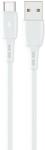 Lemontti Cablu Date Lemontti Wind USB-A Type-C 1.2m Alb (LEMCUTYPC12A)