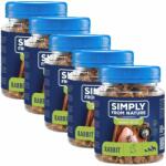 Simply from Nature Smart Bites 5x130 g recompensa naturala cu iepure, pentru caine