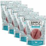 Simply from Nature Meat Strips 5x80 g Snack oaie si orez, pentru caini