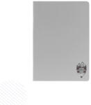 DACO Caiet A5 48 file DACO, coperta plastic, 70 g/mp, dictando, Gri (CT549DR/GRI)