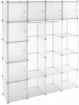 Garthen Gazdaságos polc rendszer 178 x 145 x 37 cm (HM30830)