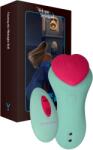 FairyGasm Vibrator Wearable HeartGem FairyGasm, 9 Moduri Vibratii, Remote Control, Silicon, USB, Verde Vibrator