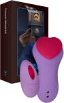FairyGasm Vibrator Wearable HeartGem FairyGasm, 9 Moduri Vibratii, Remote Control, Silicon, USB, Mov Vibrator