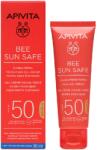 APIVITA Crema gel colorata protectie solara ten SPF50, Hydra Fresh Tinted Bee Sun Safe, 50 ml, Apivita