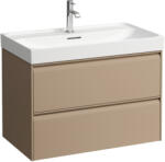 Laufen MEDA Alsószekrény 800 mm, 2 fiókkal, H810117 mosdóhoz, Cappuccino H4216120114651 (H4216120114651)