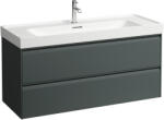 Laufen MEDA Alsószekrény 1200 mm, 2 fiókkal, H814111 mosdóhoz, Traffic Szürke H4216320112661 (H4216320112661)