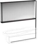 Laufen ILBAGNOALESSI Tükör világító kerettel, 1600 mm, H814971 mosdóhoz H430451 bútorral, Havanna H4305020972711 (H4305020972711)