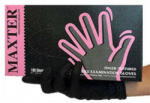 Maxter nitril fekete púdermentes 3.6gr vizsgálókesztyű M