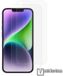 Amorus APPLE iPhone 14 Plus, 13 Pro Max, AMORUS üvegfólia, 2db, 0, 3 mm vékony, 9H, Sík részre