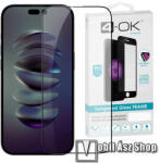 Blautel APPLE iPhone 14 Plus, 4-OK üvegfólia, 3D, 9H, Teljes, Fekete (PRF14M)