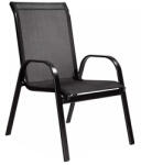  ÁRKÁDIA kerti szék - fekete (ML94734)