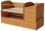  Reni Uno 4in1 ringatható kombi kiságy 120×70 cm ágyneműtartóval - Bükk