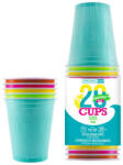  Színes műanyag pohár 53 cl (20 db)
