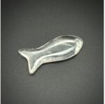 R. M. ékszer Hegyikristály átfúrt hal 30-40mm (010378)